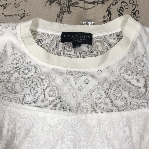 Laundry by Shelli Segal Lace-Up Top - Picture 2 of 7